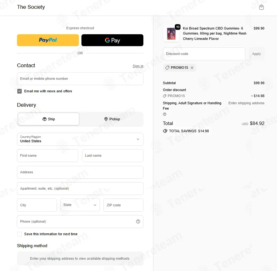 The Vape Society CBD coupon code: 15% off with PROMO15. Tested and valid as 1 month ago.