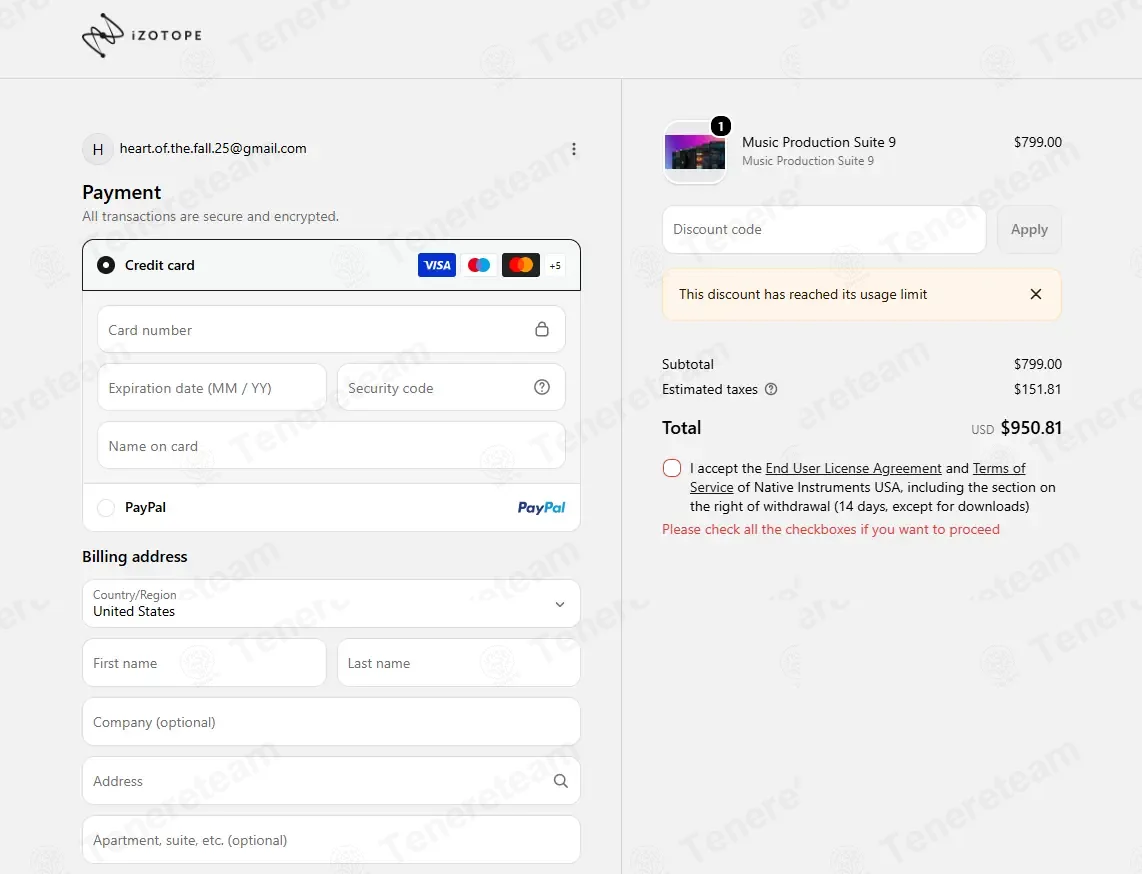 Izotope coupon code verified as working at checkout