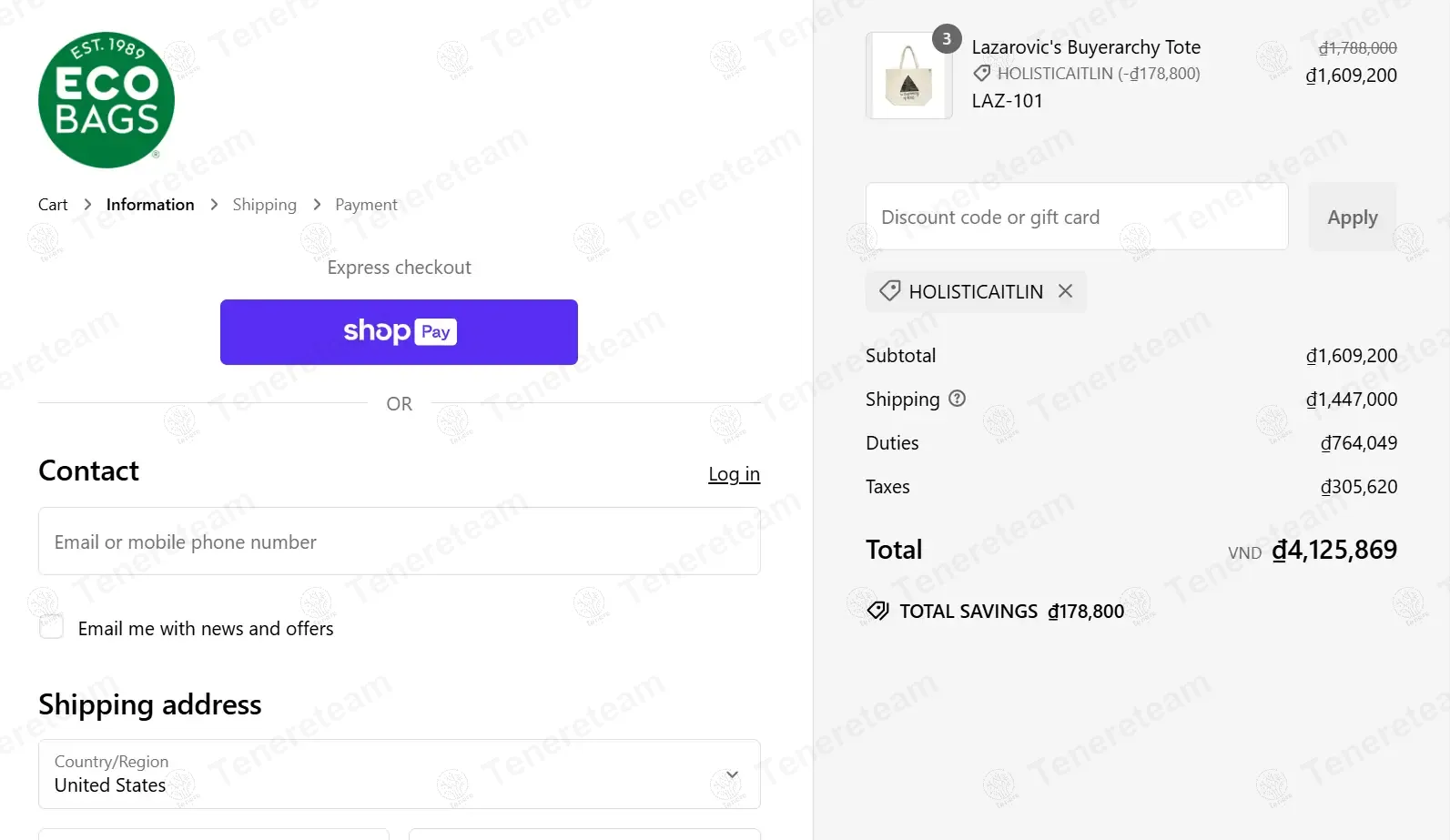 ECOBAGS coupon code: 10% off with HOLISTICAITLIN. Tested and valid as 1 year ago.