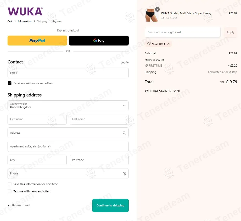 Wuka UK coupon code: 10% off with FIRSTTIME. Tested and valid as 1 year ago.