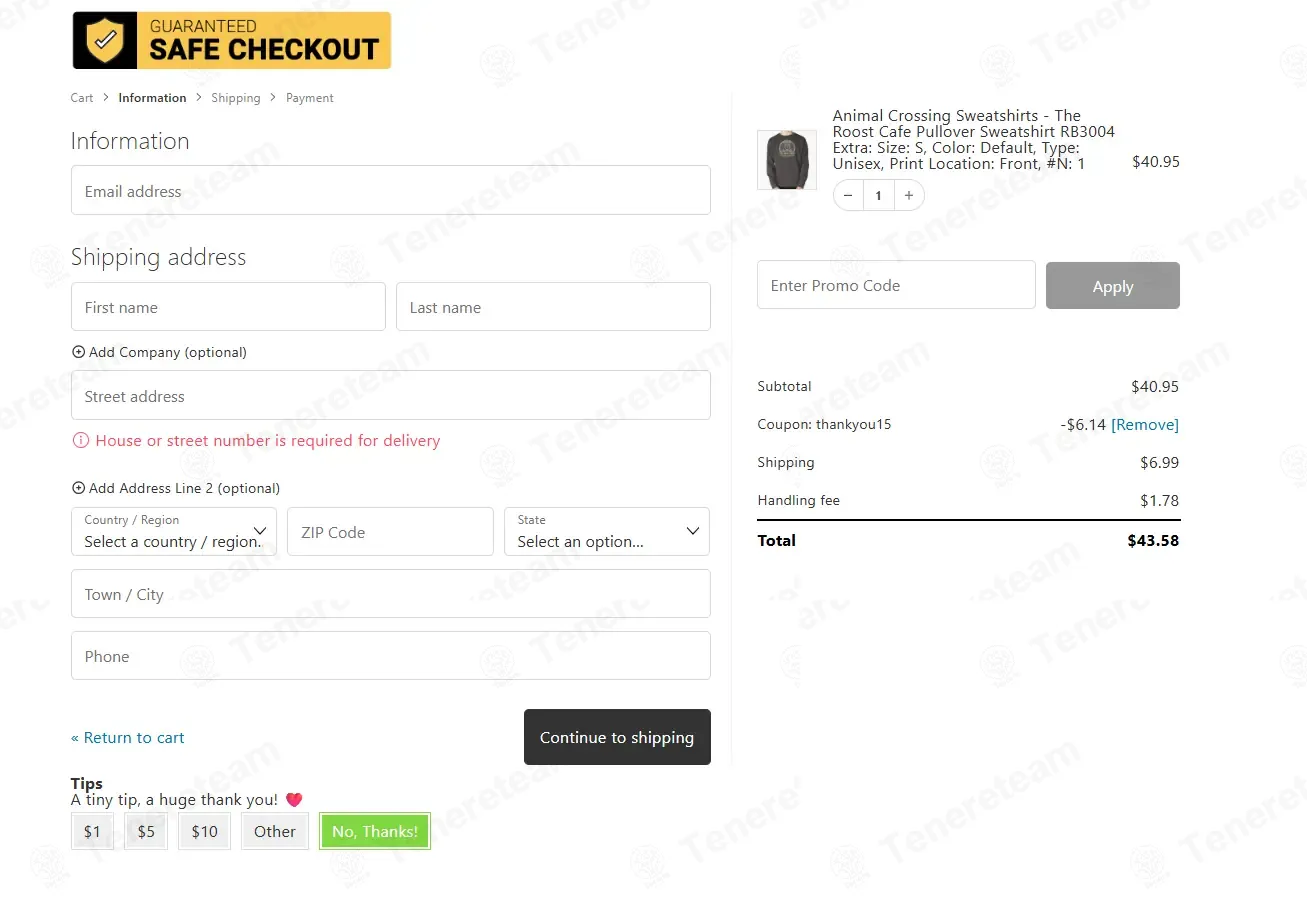 Animal Crossing coupon code: 15% off with THANKYOU15. Tested and valid as 1 month ago.