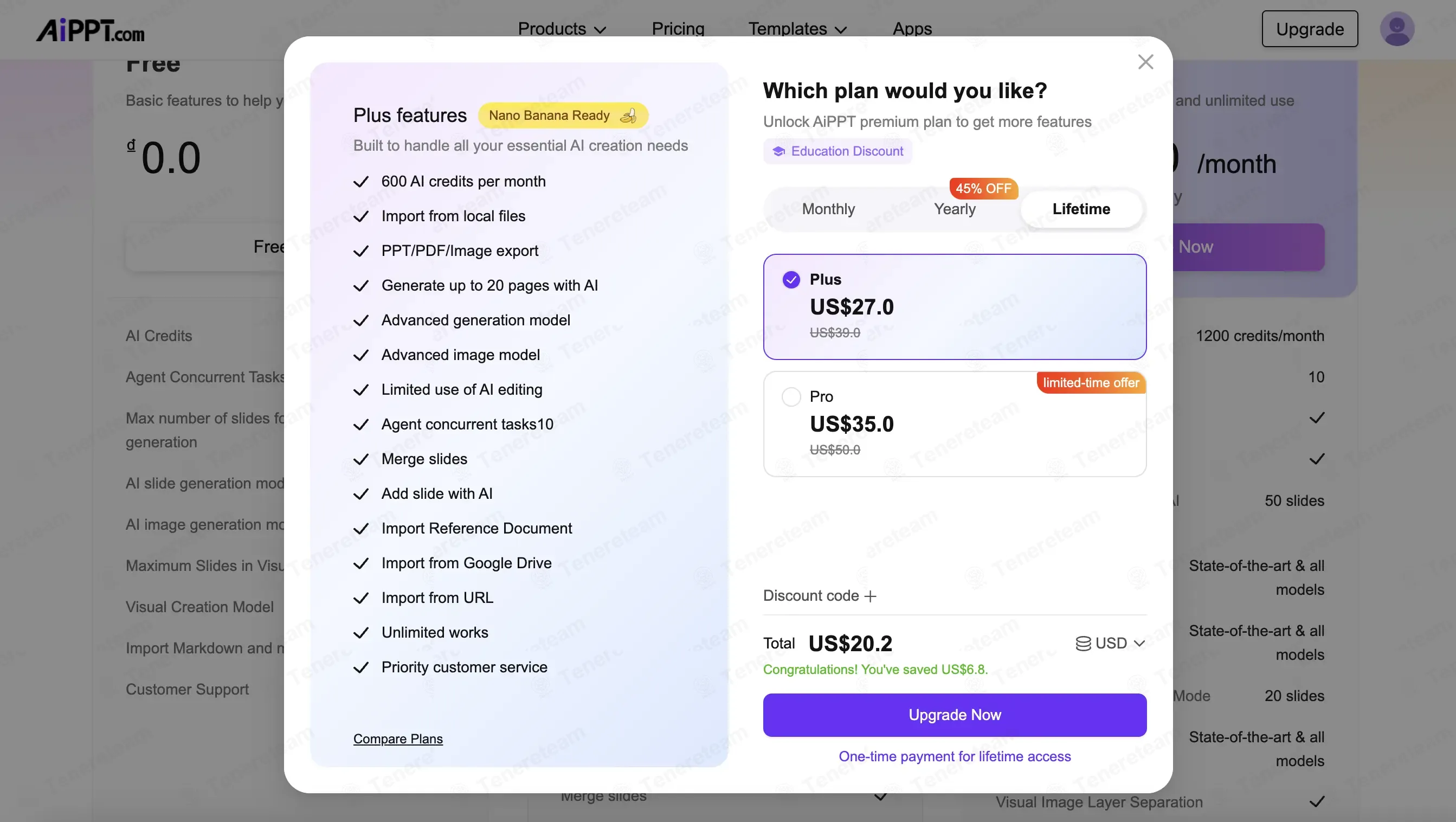 AIPPT apply coupon code