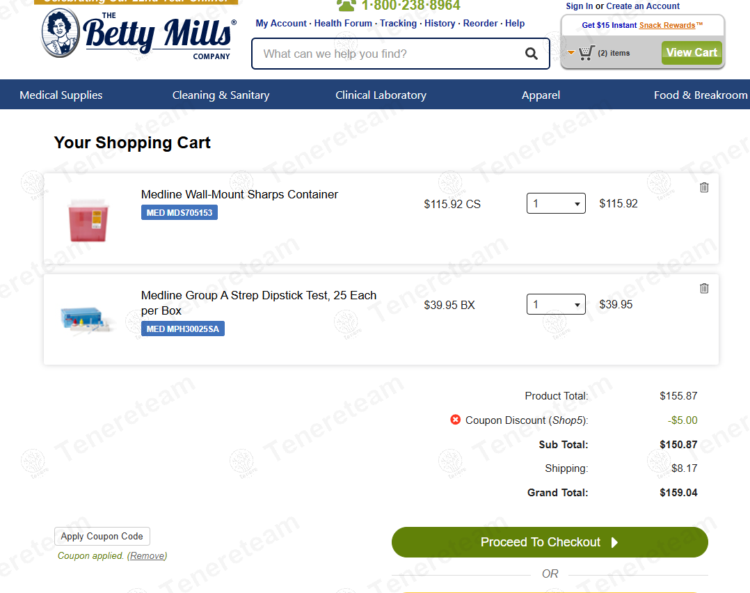 Betty Mills coupon code: $5 off with SHOP5. Tested and valid as 1 year ago.