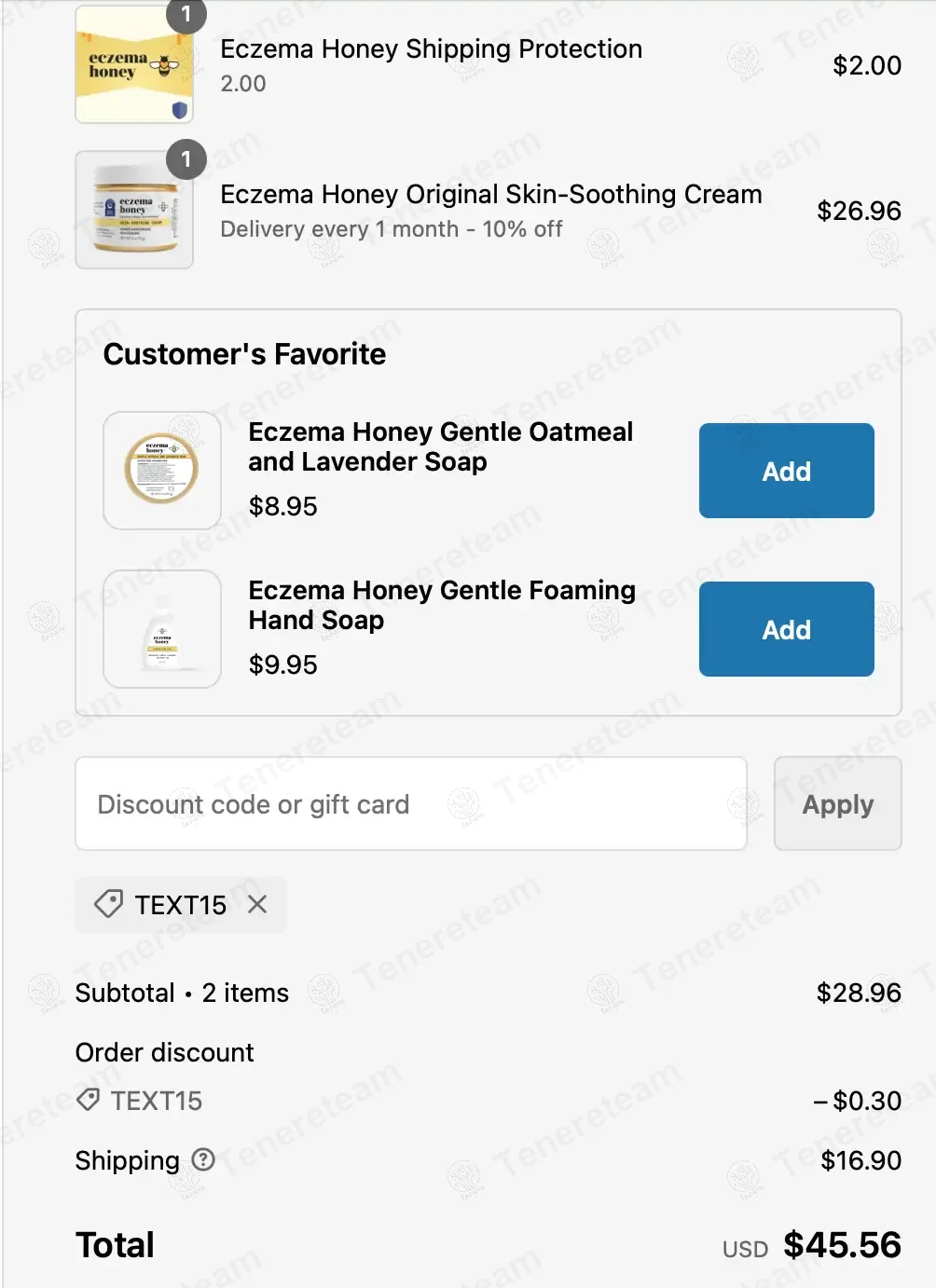 Eczema Honey Co coupon code: 15% off with TEXT15. Tested and valid as 1 year ago.