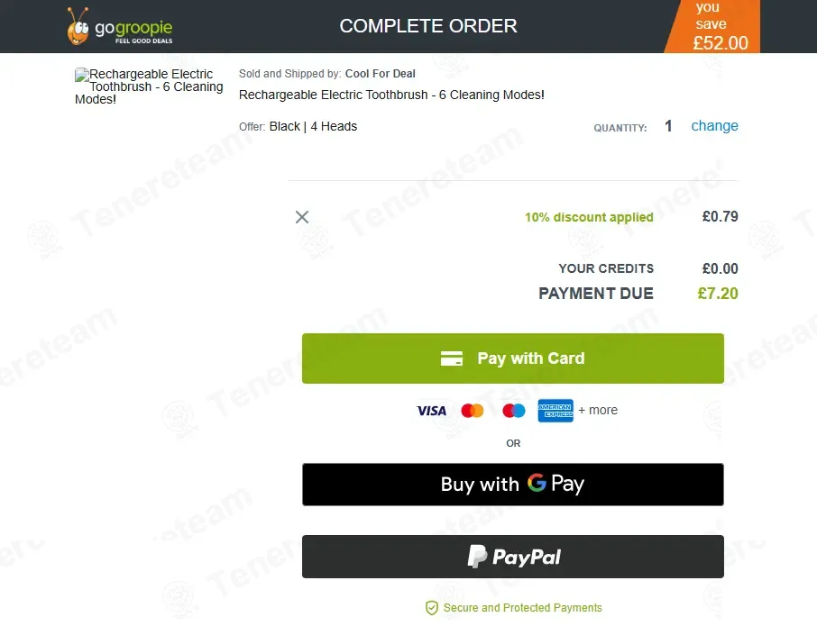 Go Groopie coupon code: 10% off with 10FORYOU. Tested and valid as 8 months ago.