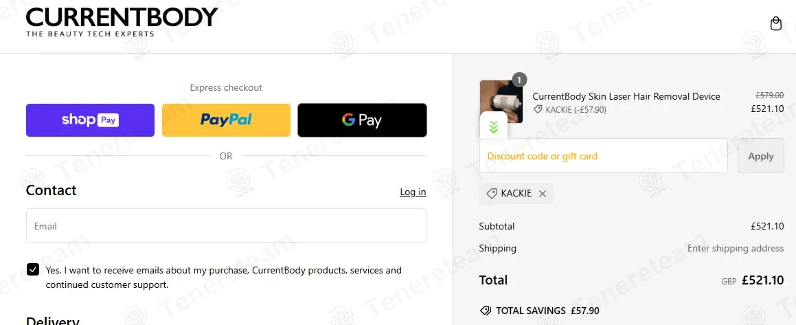 CurrentBody coupon code: 10% off with KACKIE. Tested and valid as 1 year ago.