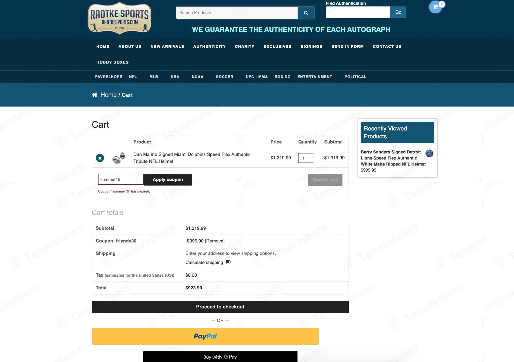 Radtke Sports coupon code: 15% off with summer15. Tested and valid as 3 months ago.