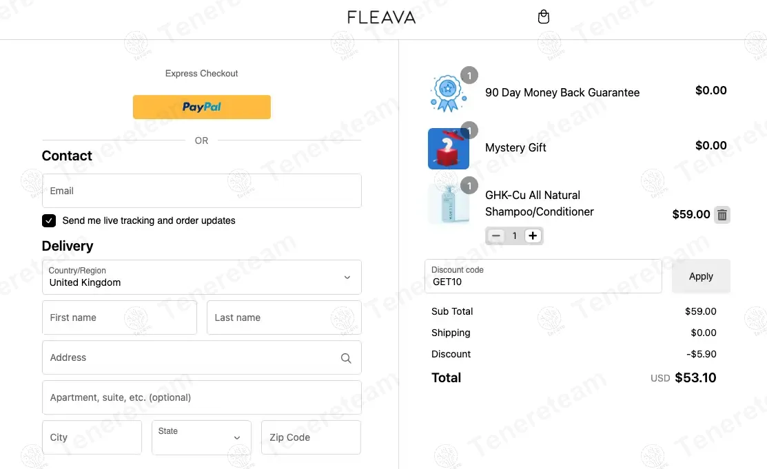 Fleava coupon code: 10% off with GET10. Tested and valid as 1 year ago.
