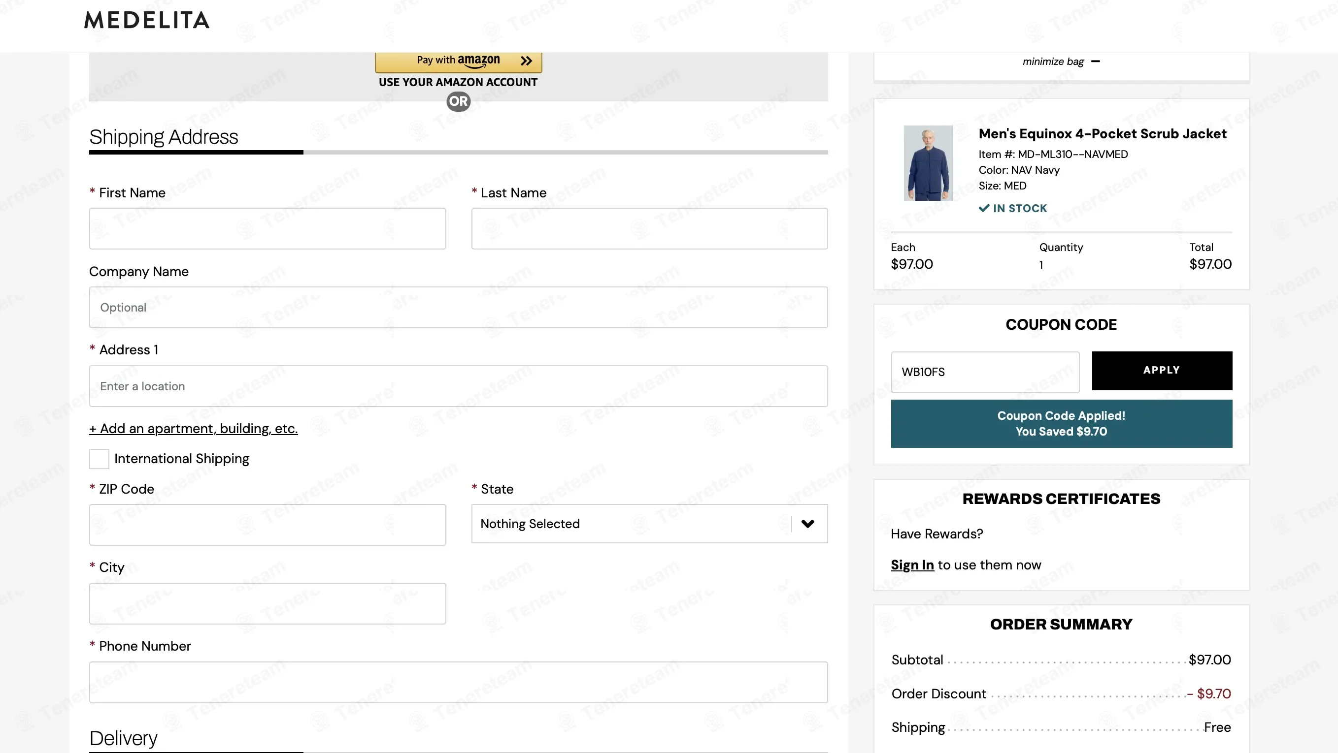 Medelita coupon code: 10% off with WB10FS. Tested and valid as 1 week ago.