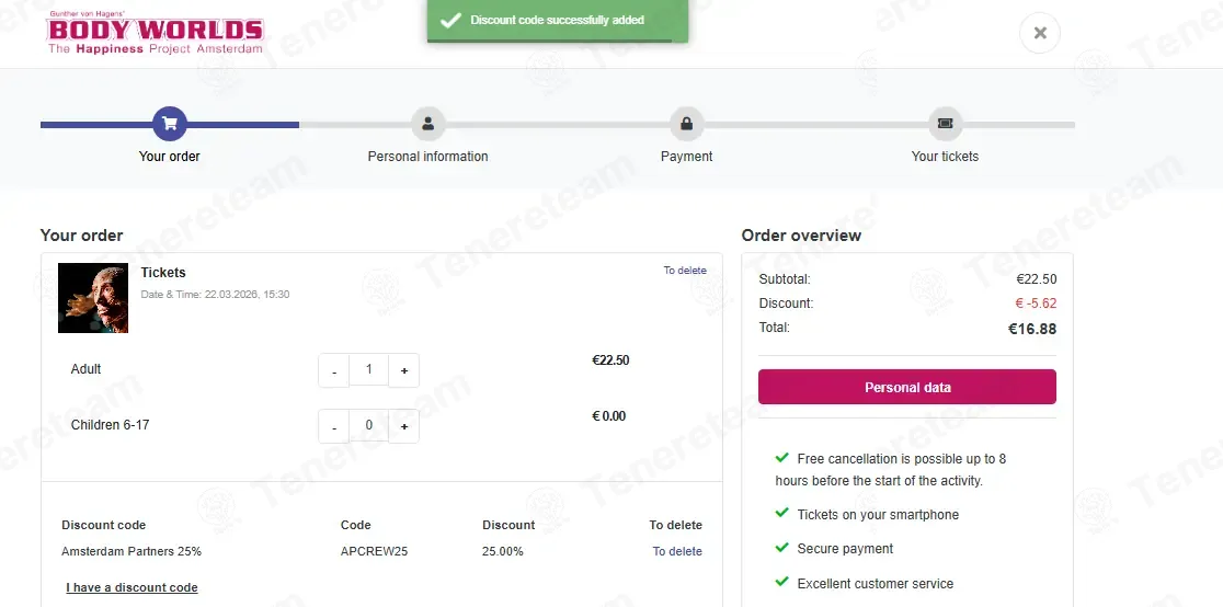 Bodyworlds NL coupon code: 25% off with APCREW25. Tested and valid as 3 days ago.