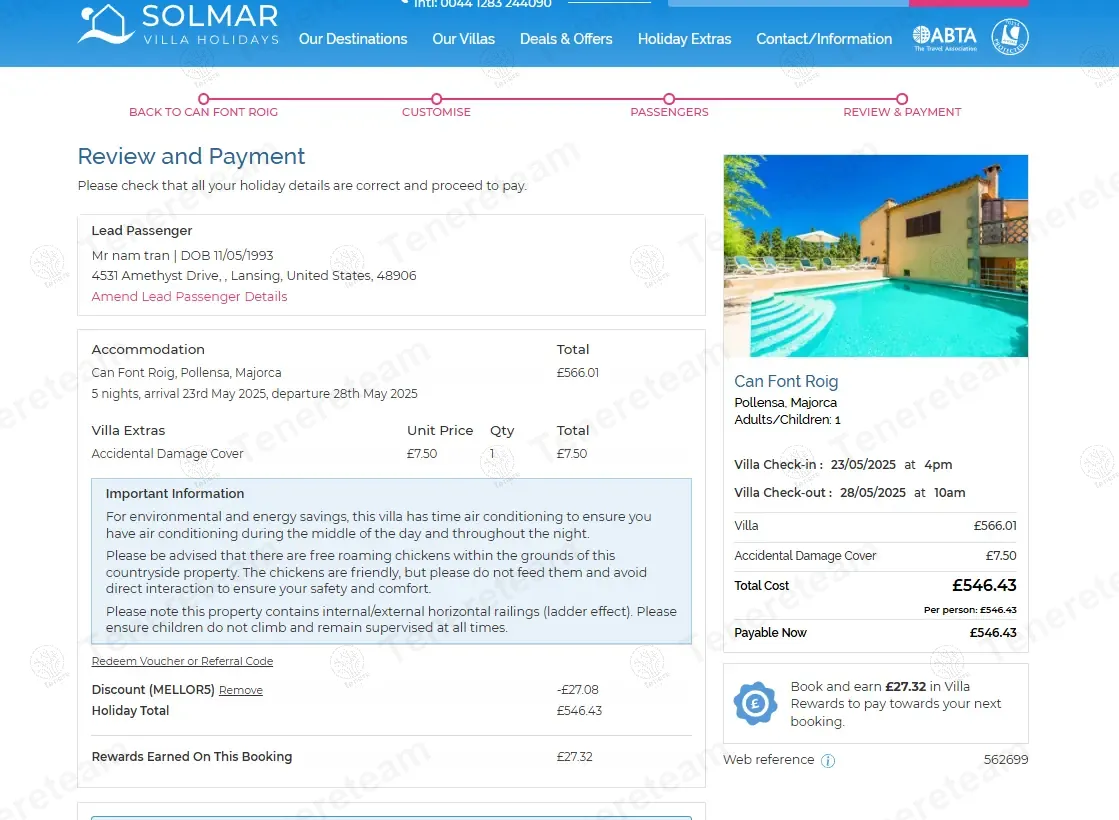 Solmar Villas coupon code: 5% off with MELLOR5. Tested and valid as 1 year ago.