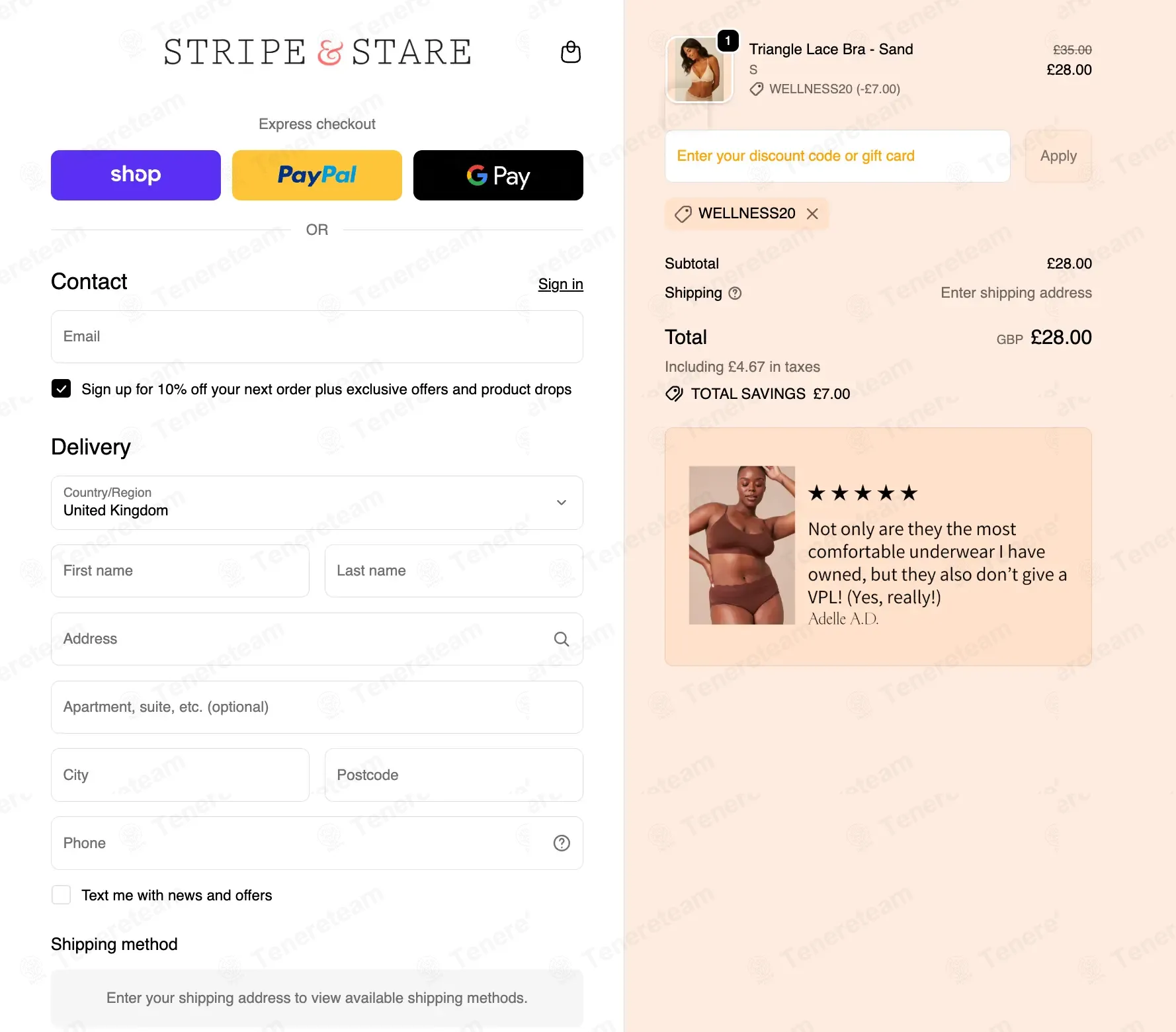 Stripe And Stare coupon code: 20% off with WELLNESS20. Tested and valid as 2 weeks ago.