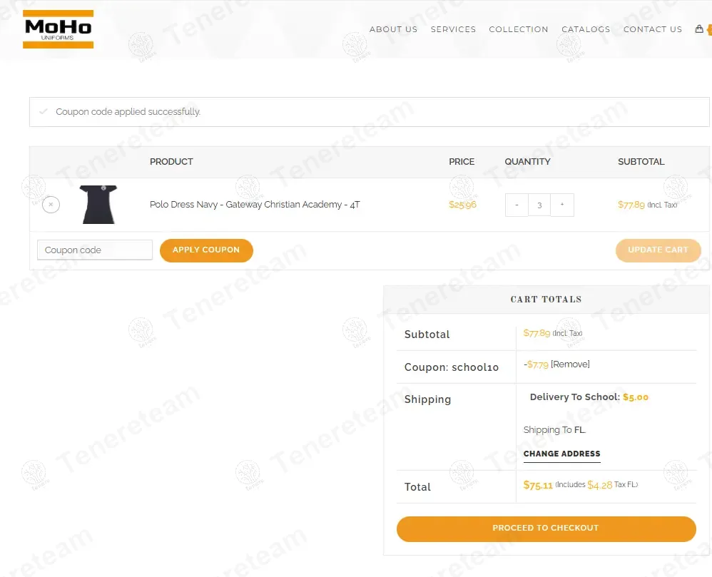 MoHo Uniforms coupon code verified as working at checkout