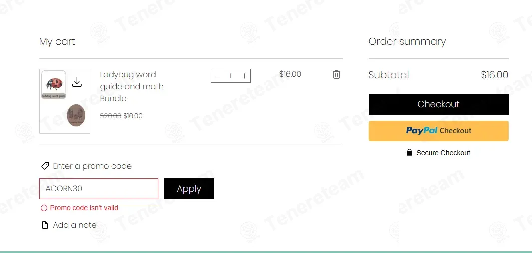 Acorns and Aprons coupon code: 30% off with ACORN30. Tested and valid as 5 months ago.
