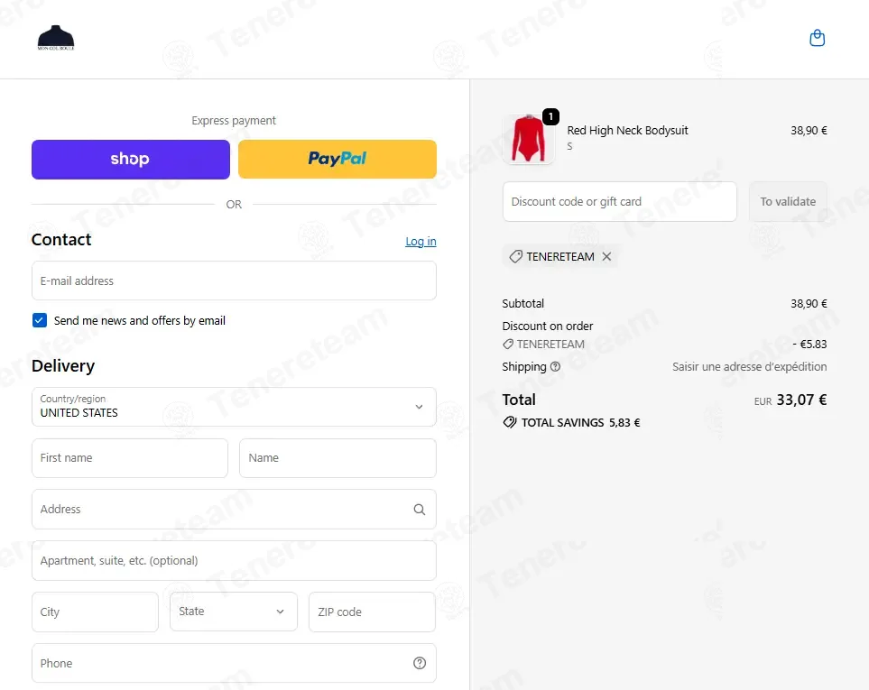 Mon Col Roule coupon code: 15% off with TENERETEAM. Tested and valid as 3 days ago.
