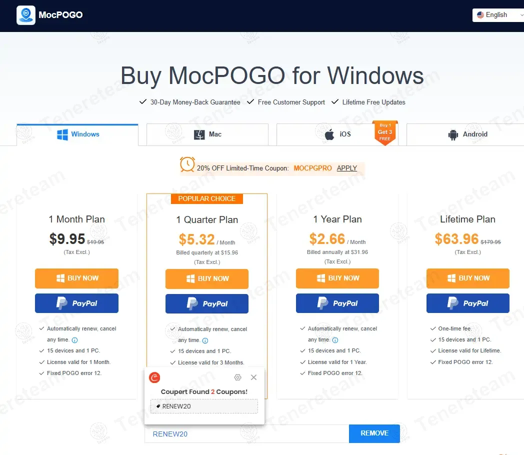 Mocpogo apply coupon code