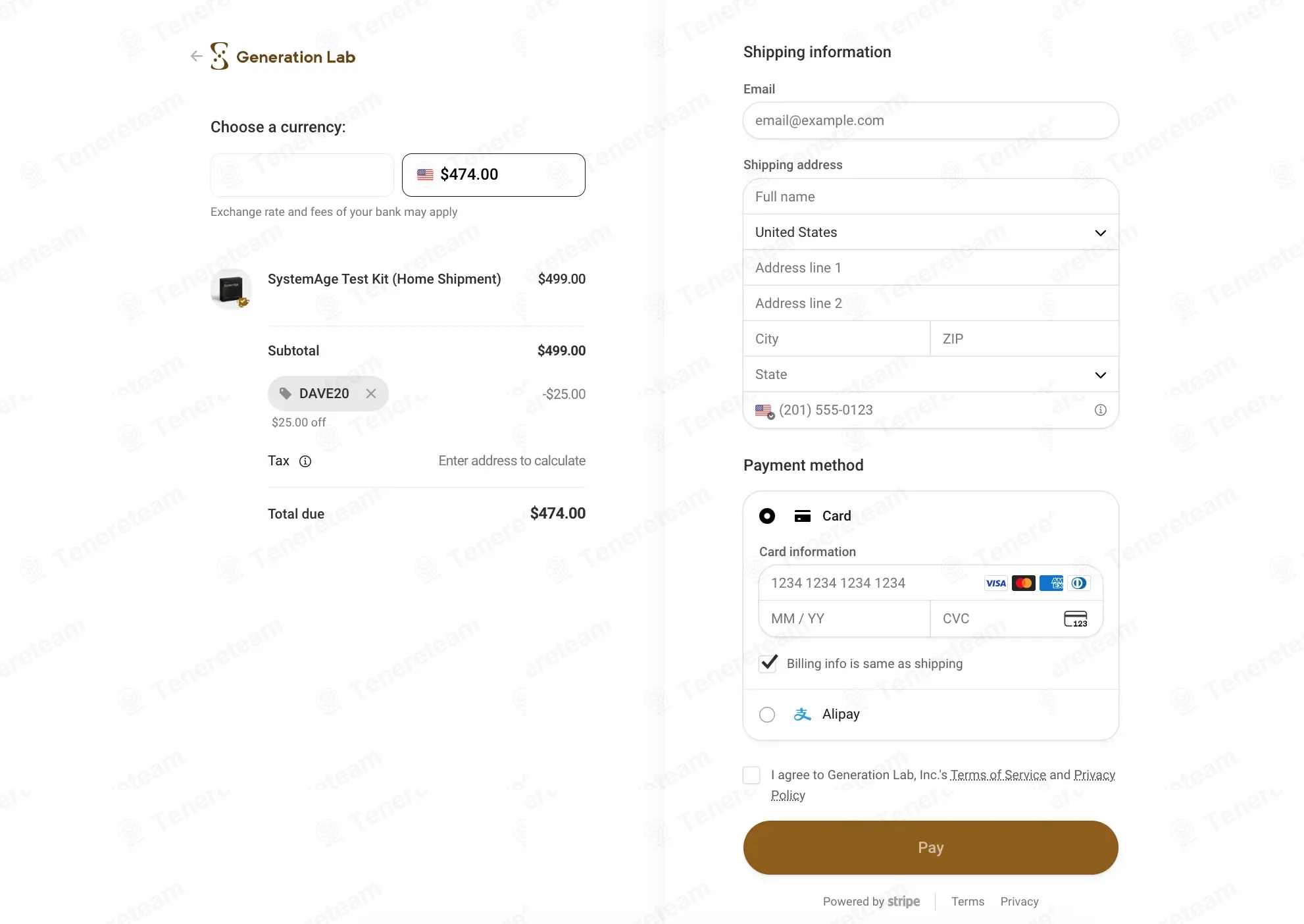 Generation Lab coupon code re-checked and confirmed working at checkout