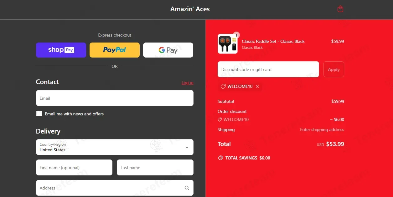 Amazin Aces coupon code: 10% off with WELCOME10. Tested and valid as 1 year ago.