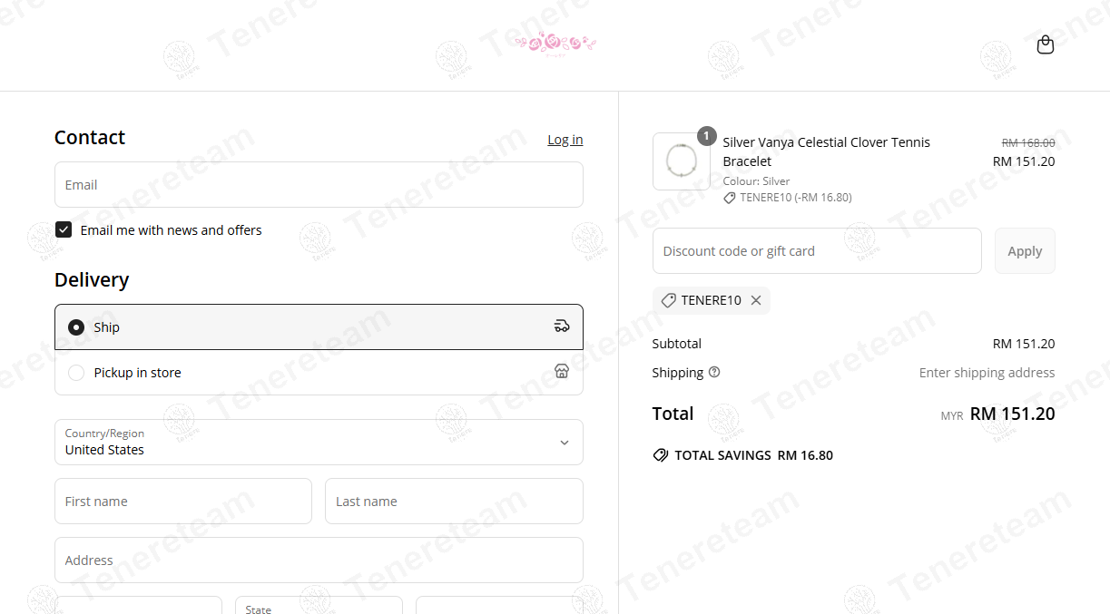 Aurelia Atelier coupon code: 10% off with TENERE10. Tested and valid as 9 months ago.