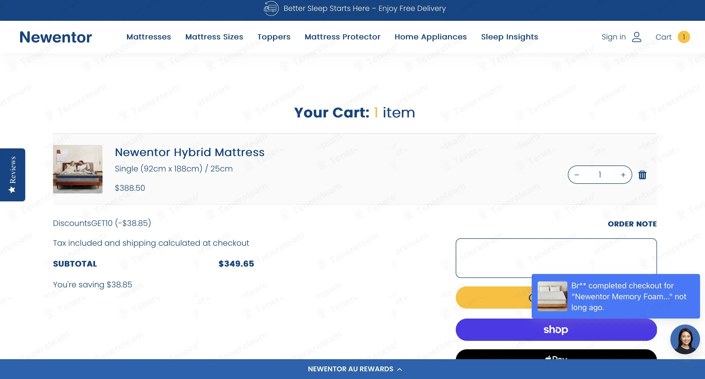 Newentor Australia coupon code: 10% off with get10. Tested and valid as 2 weeks ago.