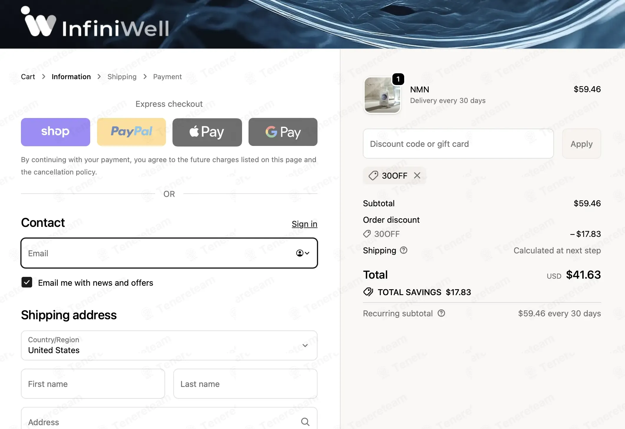 65% OFF InfiniWell Coupon Codes - May 2026 Promo Codes