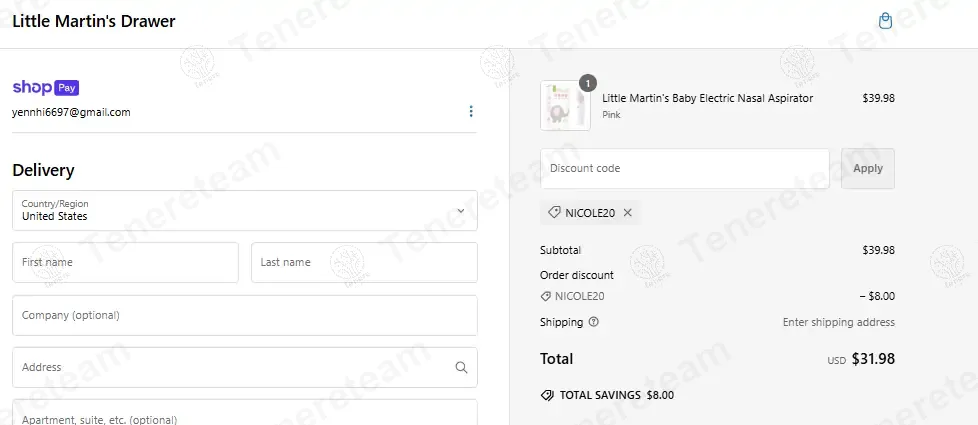 Little Martins Drawer coupon code: 20% off with NICOLE20. Tested and valid as 1 year ago.