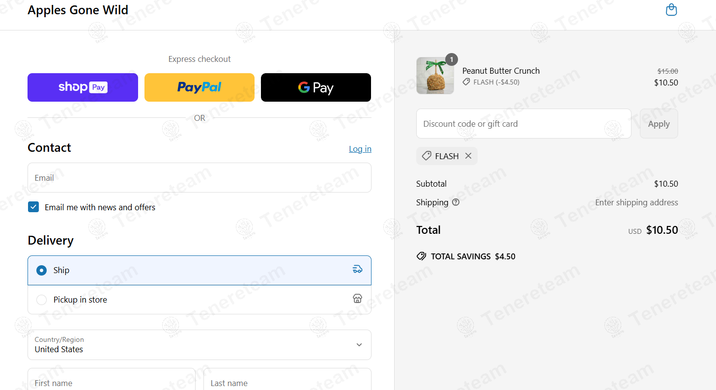 Apples Gone Wild coupon code: 30% off with FLASH. Tested and valid as 1 year ago.