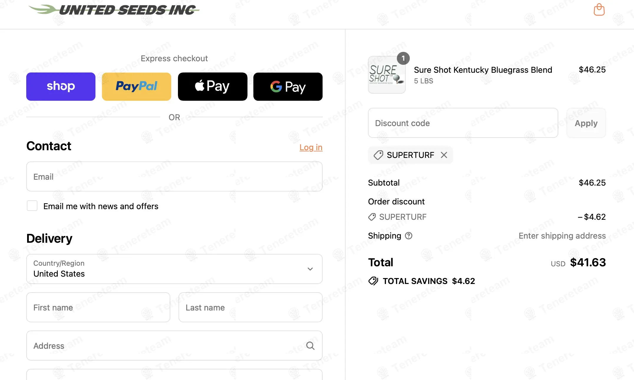 United Seeds coupon code: 10% off with Superturf. Tested and valid as 11 months ago.