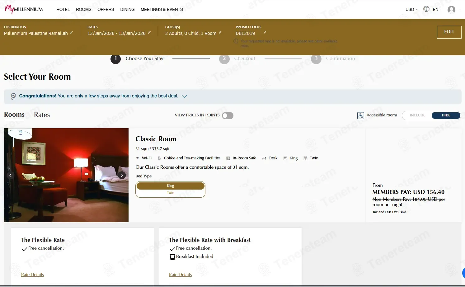 Millennium Hotels And Resorts coupon code: 15% off with DBE2019. Tested and valid as 3 weeks ago.