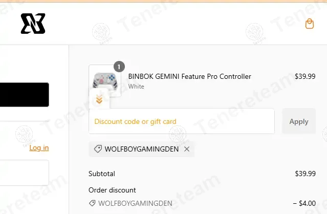 BinBok coupon code: 10% off with WOLFBOYGAMINGDEN. Tested and valid as 1 year ago.