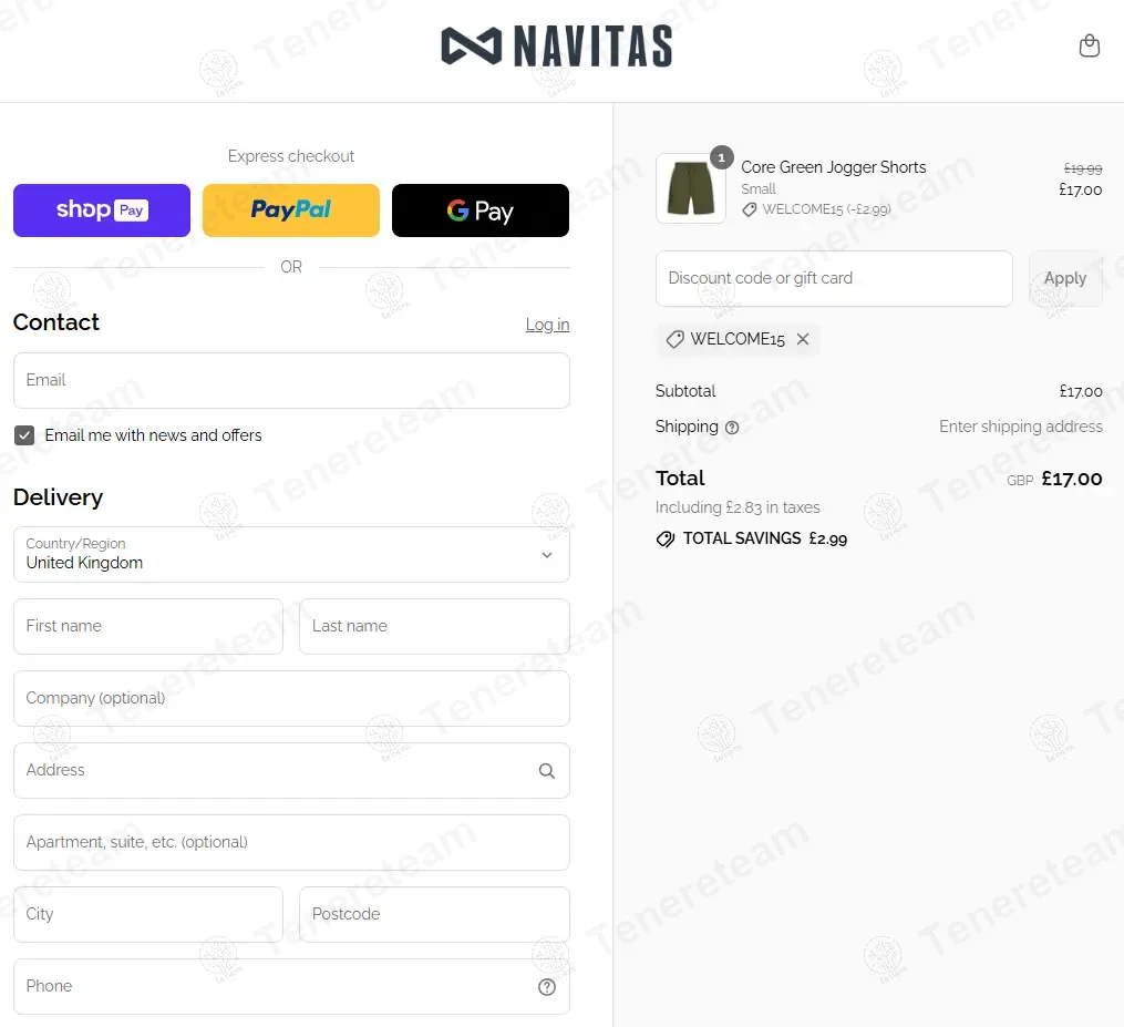 Navitas Outdoors coupon code: 15% off with WELCOME15. Tested and valid as 10 months ago.