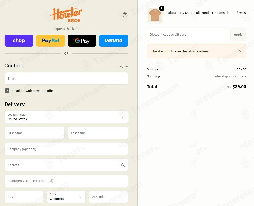 Howler Brothers coupon code: 15% off with WKD-Q9QT. Tested and valid as 2 months ago.