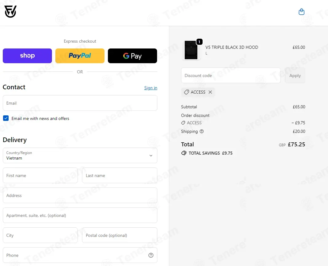 EWO clothing coupon code: 15% off with ACCESS. Tested and valid as 7 months ago.