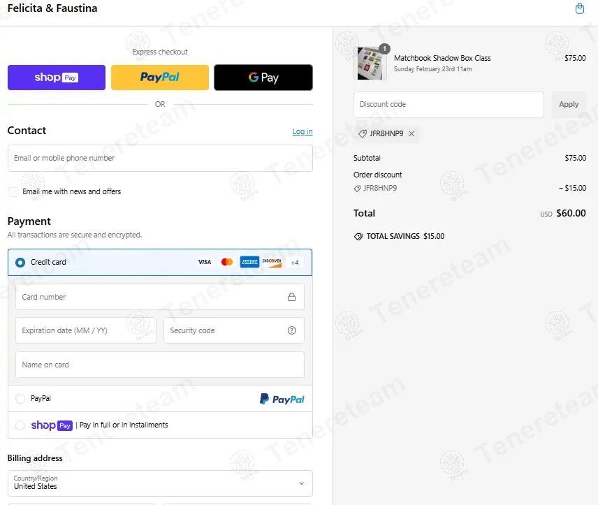Felicita and Faustina coupon code: 20% off with JFR8HNP99. Tested and valid as 1 year ago.