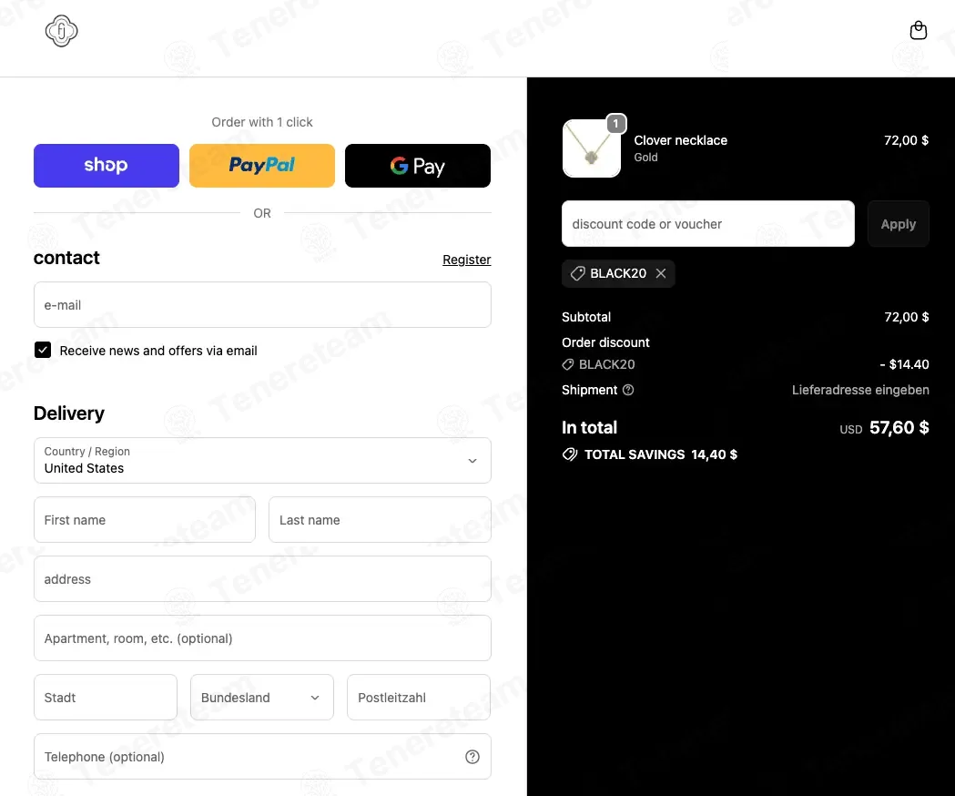 Furly Jewelry coupon code: 20% off with BLACK20. Tested and valid as 1 week ago.