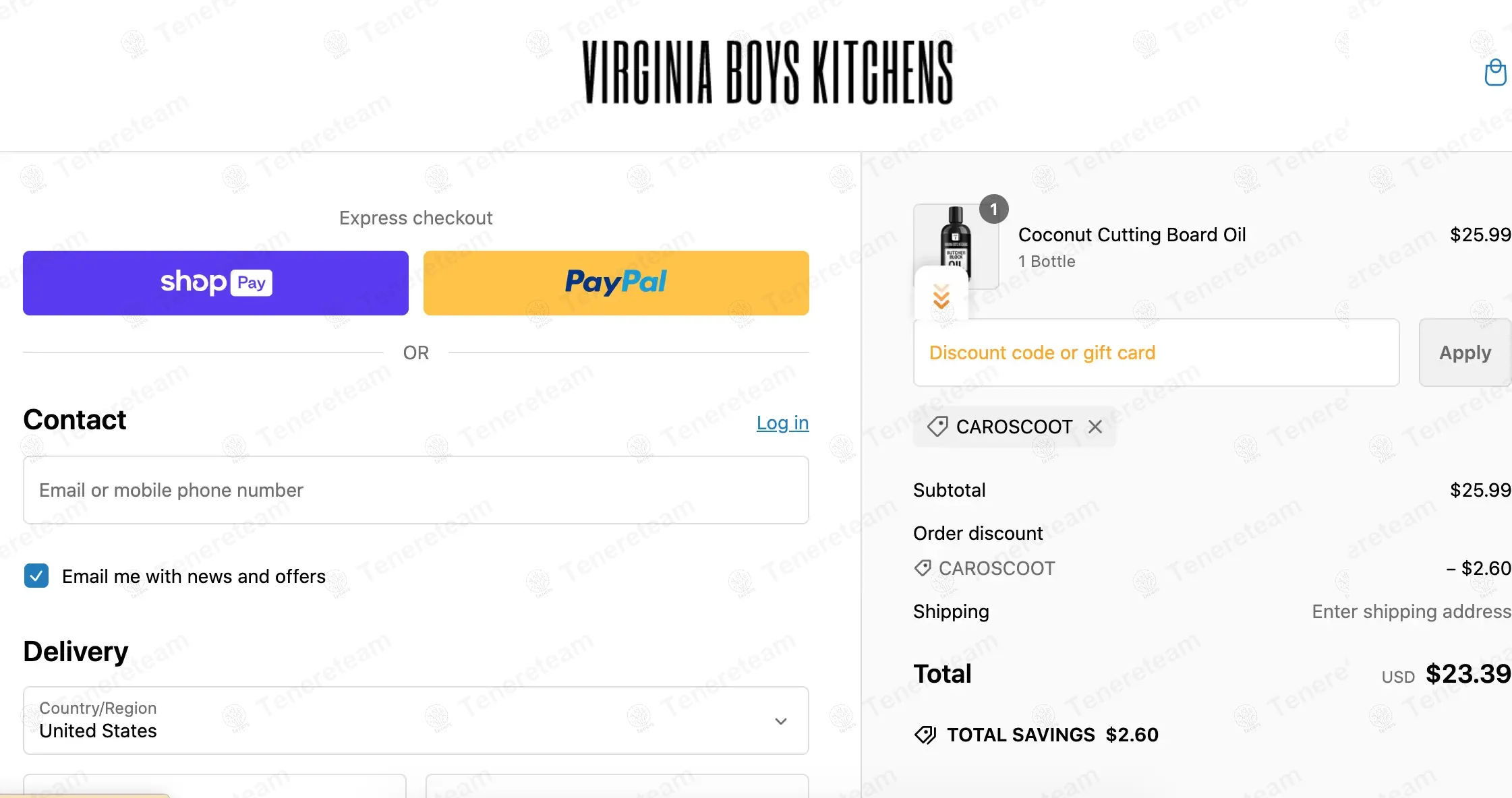 Virginia Boys Kitchens coupon code: 10% off with CAROSCOOT. Tested and valid as 1 year ago.