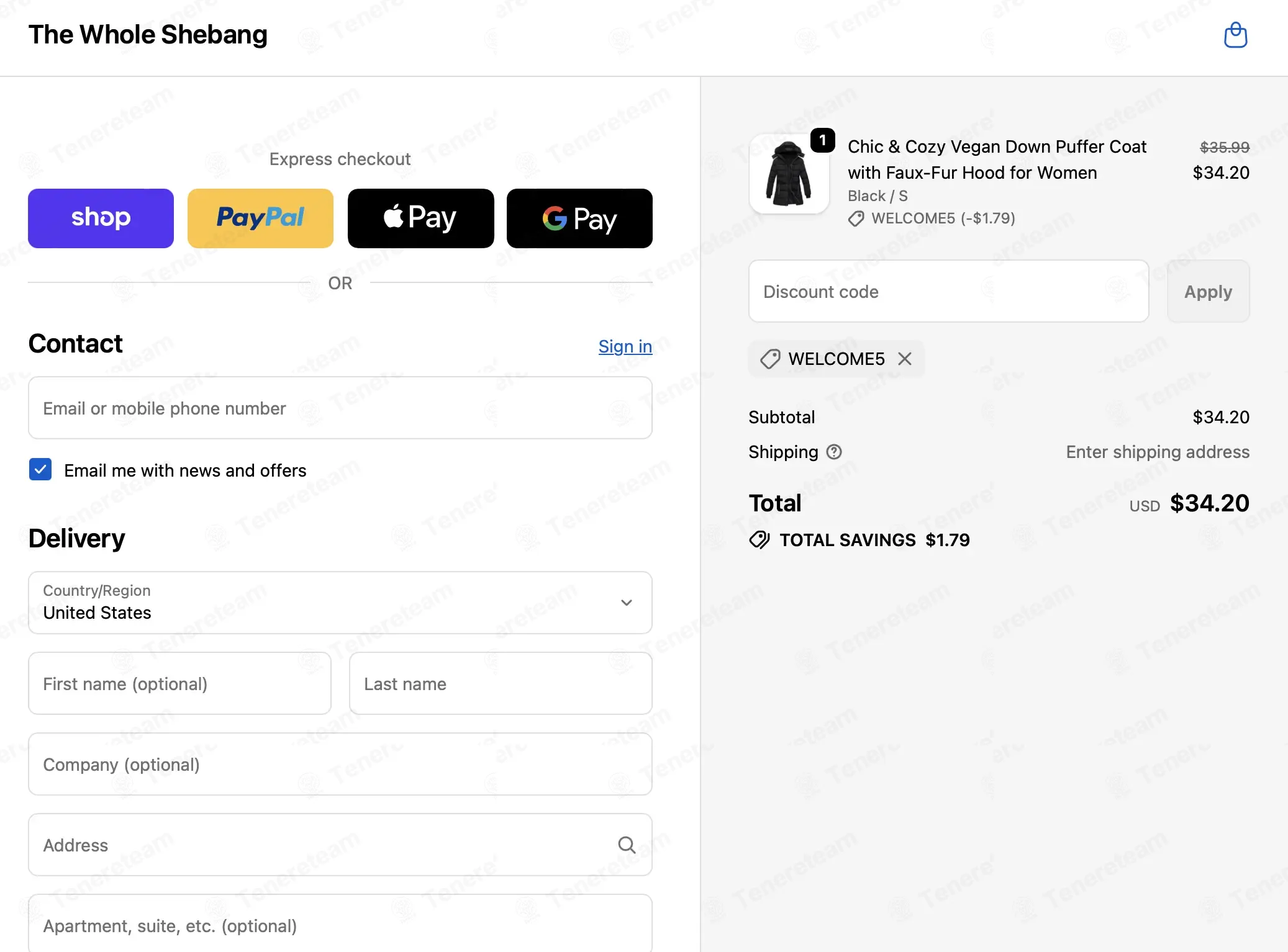 U2 Wear coupon code: 5% off with WELCOME5. Tested and valid as 3 weeks ago.