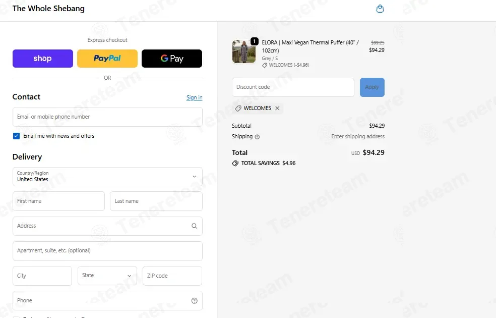 U2 Wear coupon code: 5% off with WELCOME5. Tested and valid as 3 weeks ago.
