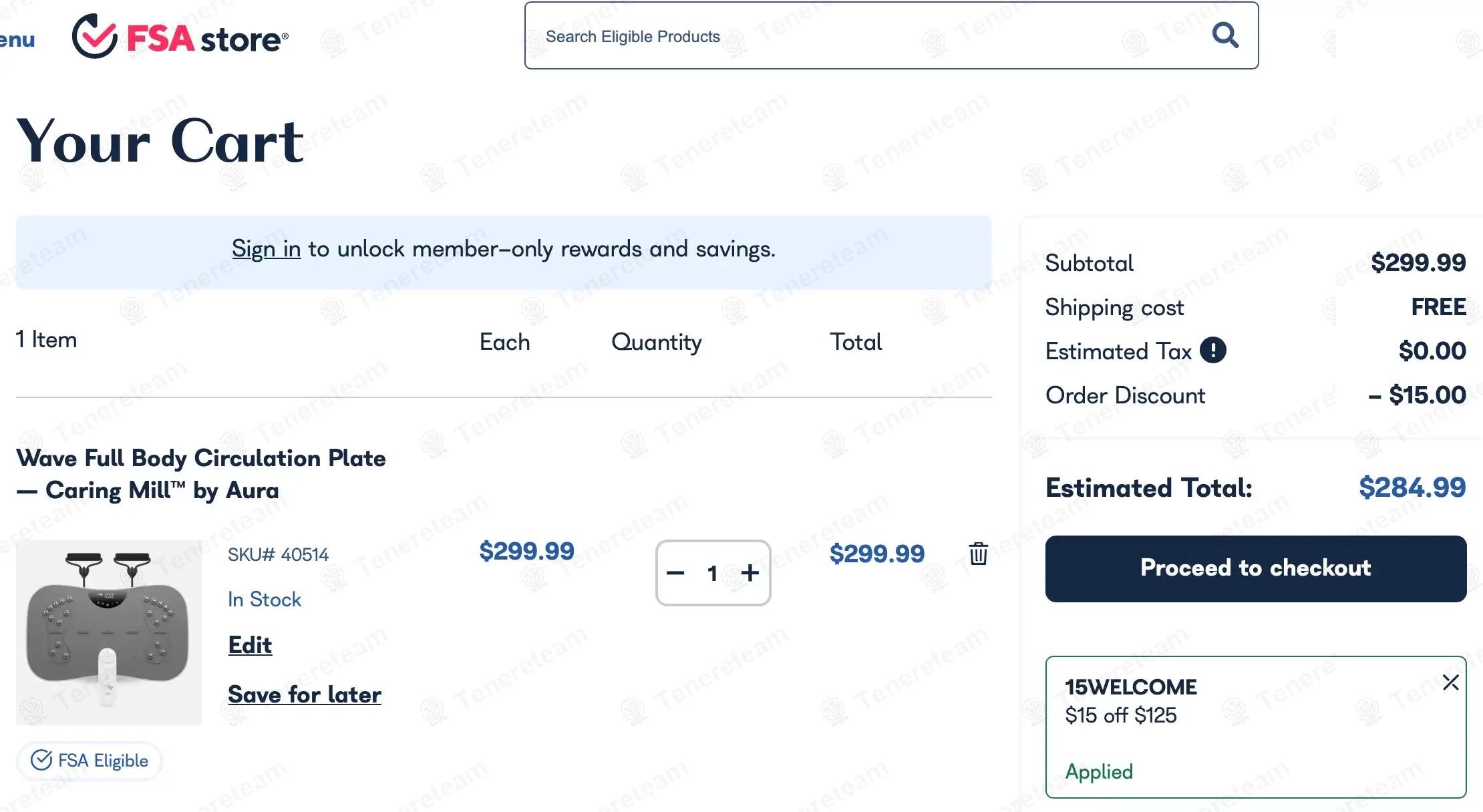 FSA Store coupon code: $15 off with 15WELCOME. Tested and valid as 1 year ago.