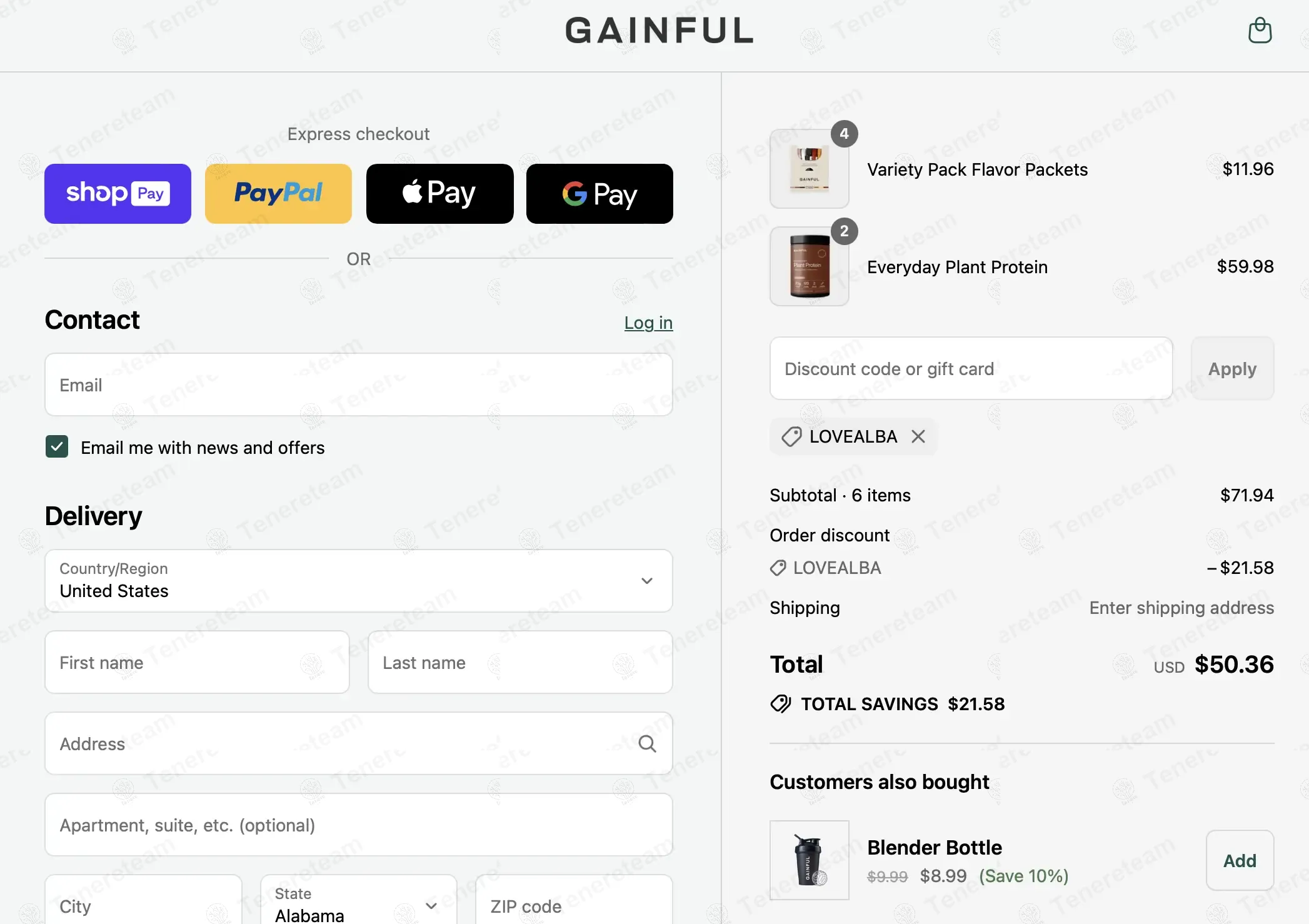 Gainful coupon code: 30% off with LOVEALBA. Tested and valid as 10 months ago.