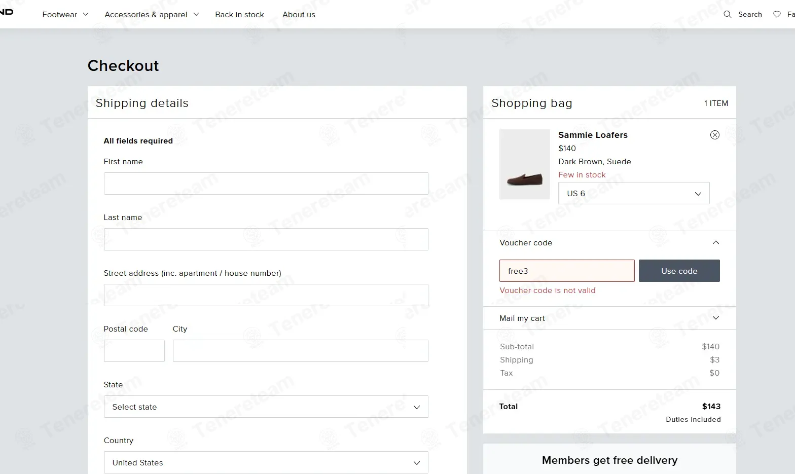 Vagabond coupon code: 3% off with free3. Tested and valid as 1 week ago.