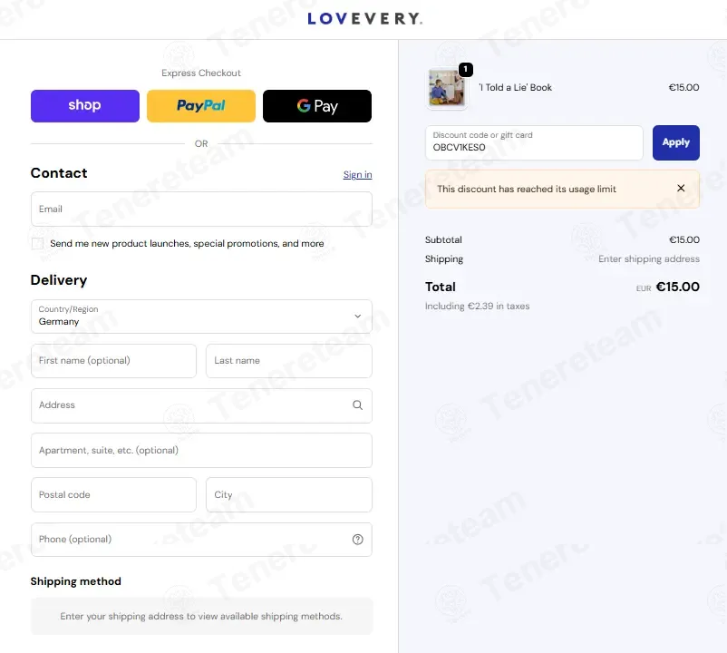 Lovevery EU coupon code: 10% off with OBCV1KES0. Tested and valid as 2 months ago.