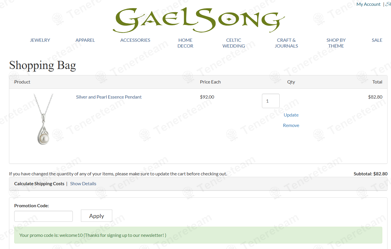 Gael Song coupon code: 10% off with welcome10. Tested and valid as 1 year ago.