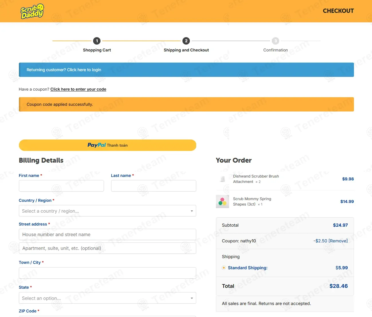 Scrub Daddy Smile Shop coupon code: 10% off with NATHY10. Tested and valid as 9 months ago.