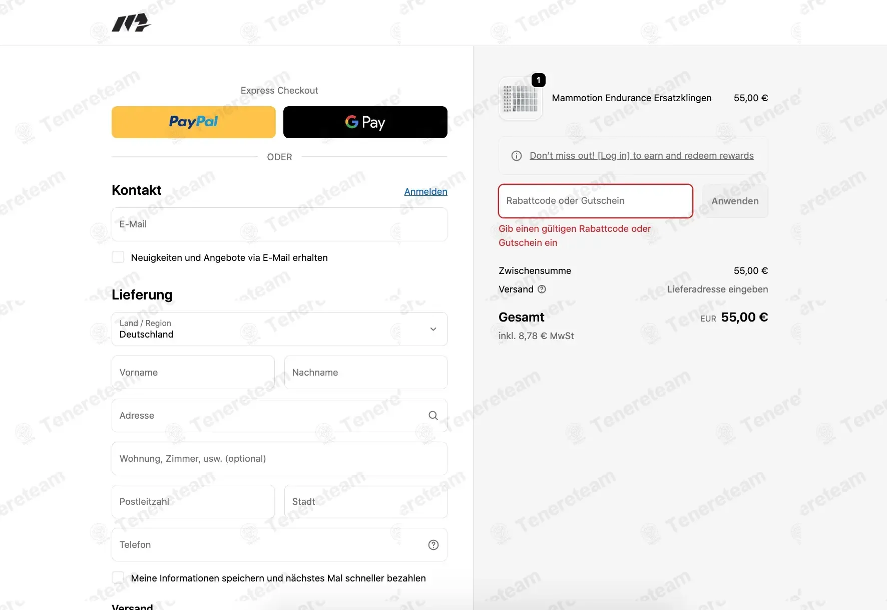 Mammotion DE coupon code: €50 off with alluring. Tested and valid as 4 months ago.