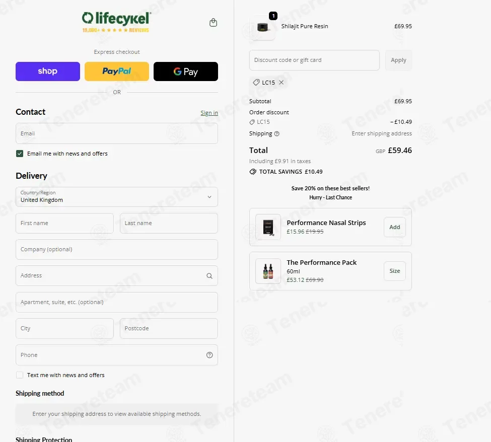 Lifecykel UK coupon code: 15% off with LC15. Tested and valid as 42 seconds ago.
