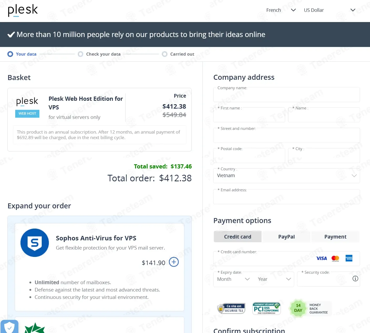 Plesk coupon code: 25% off with 8BA-K78-SWN. Tested and valid as 1 month ago.