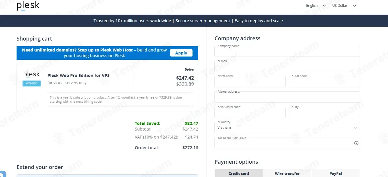 Plesk coupon code: 25% off with 8BA-K78-SWN. Tested and valid as 1 week ago.