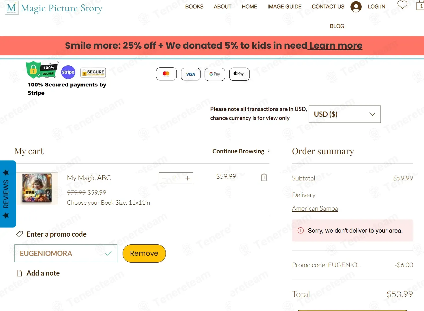 Magic Picture Story coupon code: 10% off with EUGENIOMORA. Tested and valid as 1 month ago.