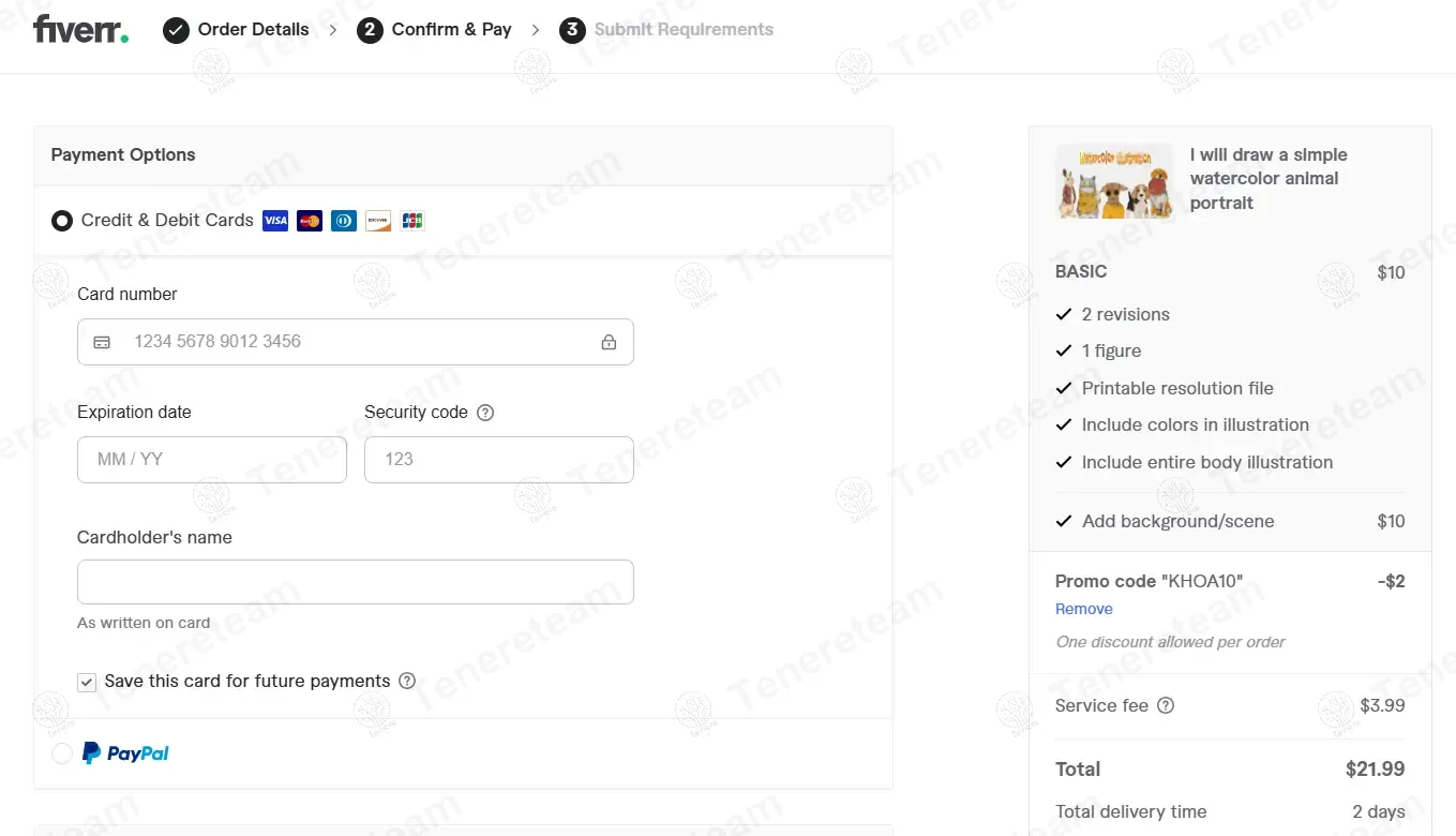 Fiverr DE coupon code: 10% off with KHOA10. Tested and valid as 1 year ago.